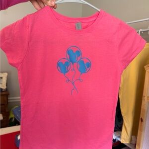 Girls Mickey balloon tee